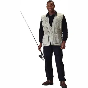 Khaki - Deluxe Safari Outback   Photo Journalists Vest