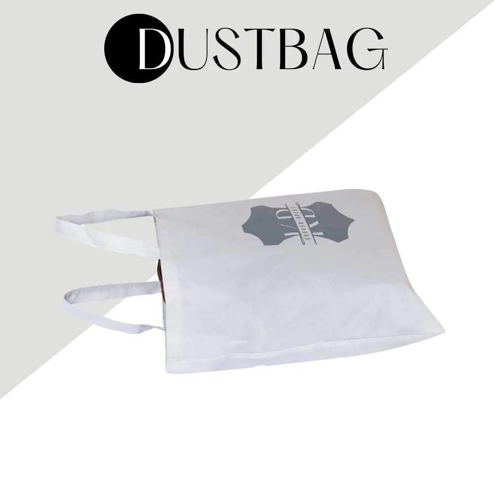 Kuger-Brent Aspen Navy Genuine Leather Unisex Sling Bag