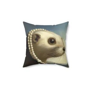 Lady Mickey Printed Throw Pillow