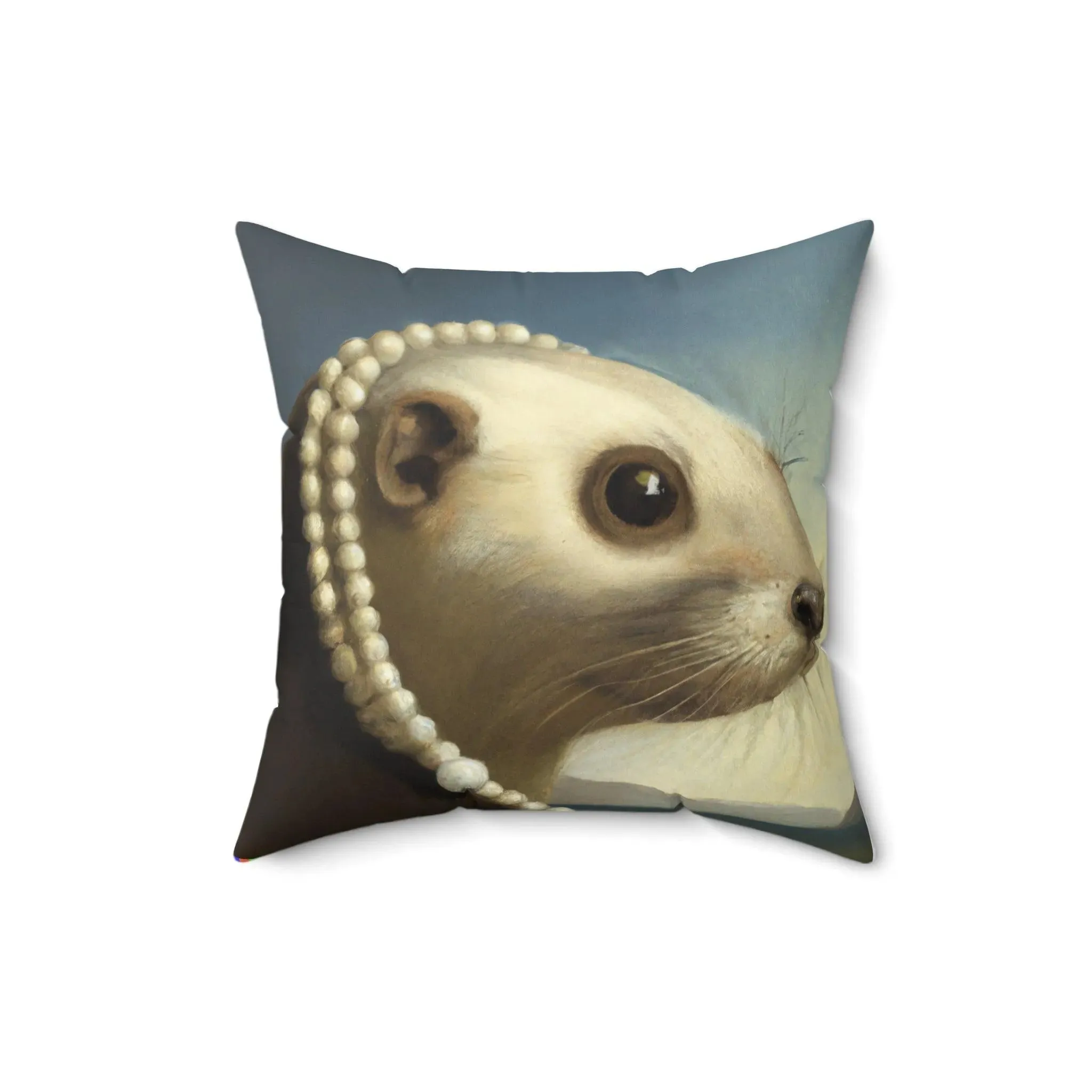 Lady Mickey Printed Throw Pillow