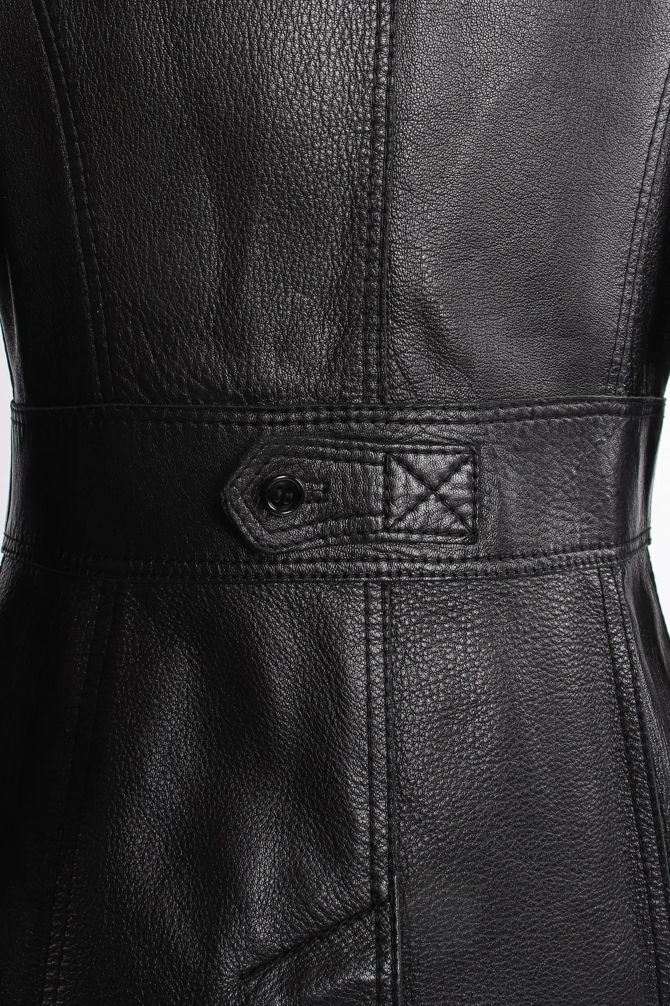 Leather & Lamb Safari Jacket