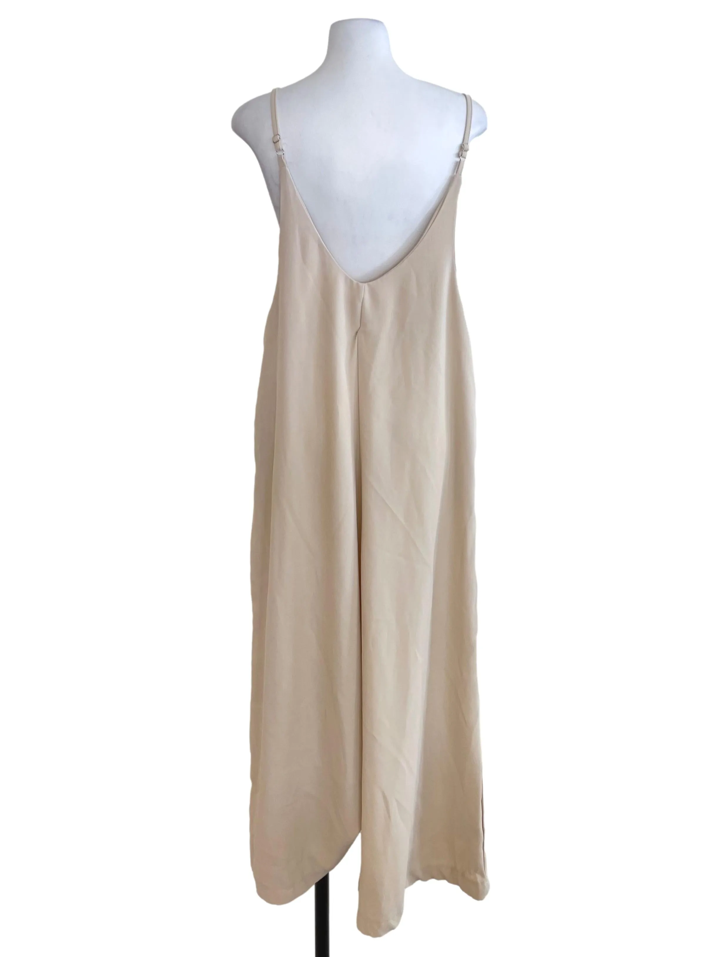 Light Beige Baggy Jumpsuit