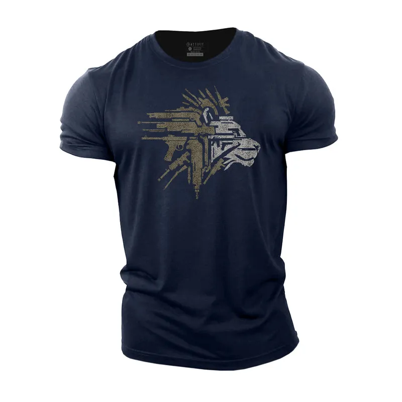 Lion Cotton T-Shirt