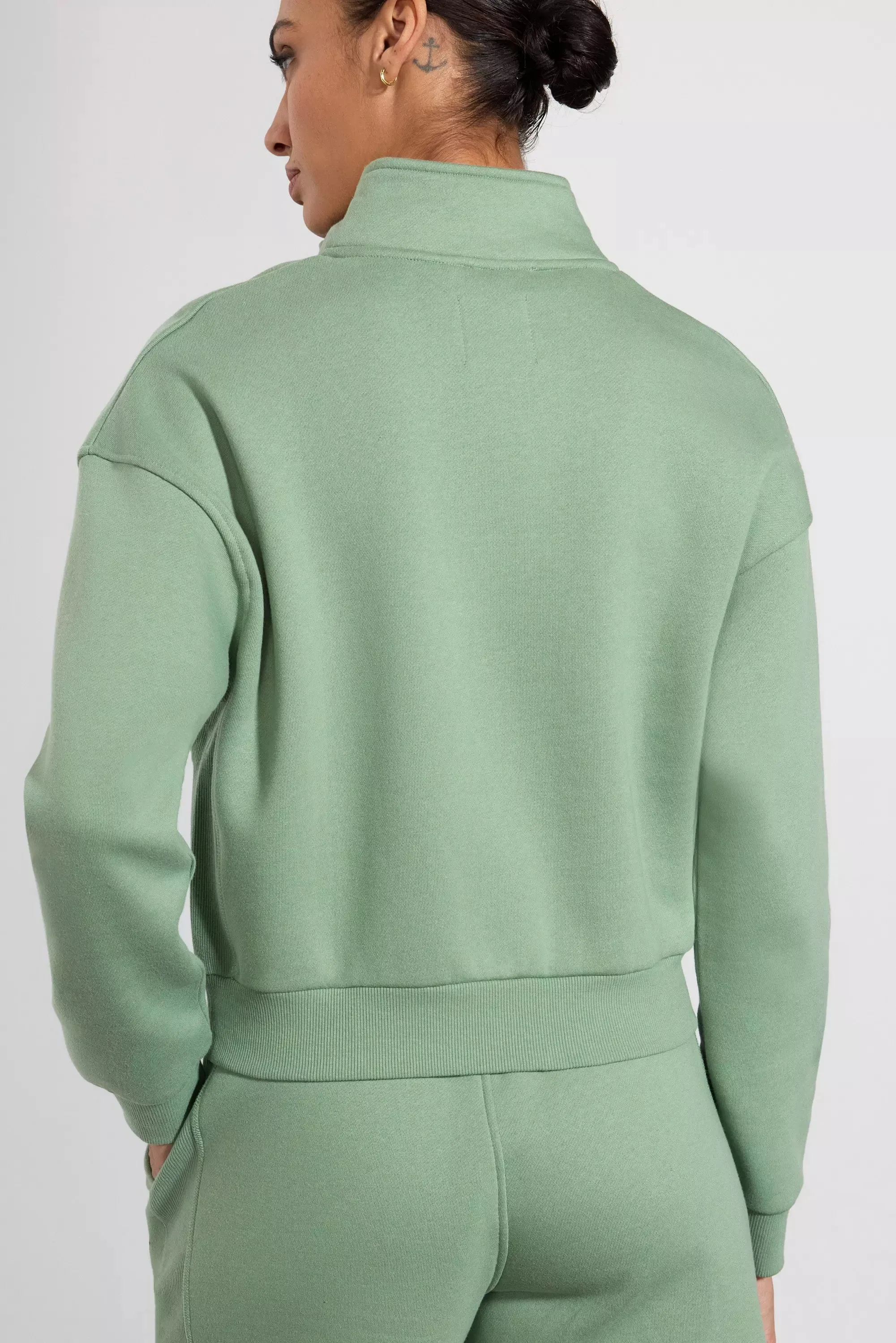 Luxefleece 1/4 Zip  - Hedge Green