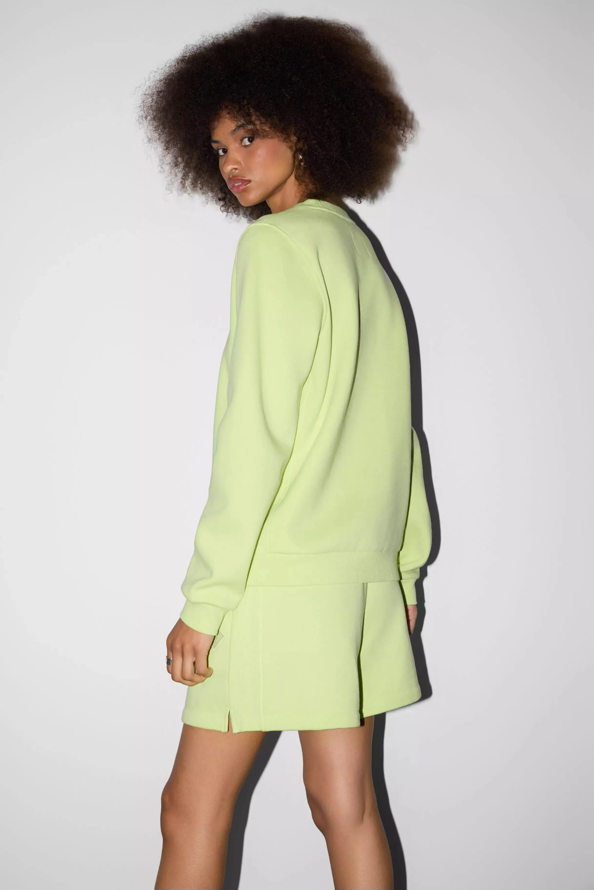 Luxefleece Sweatshirt - Shadow Lime