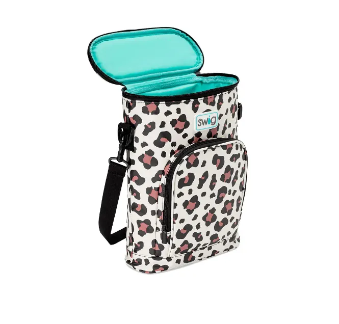 Luxy Leopard Sling Crossbody Cooler