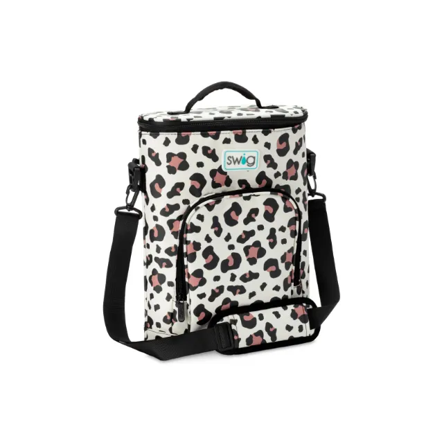 Luxy Leopard Sling Crossbody Cooler