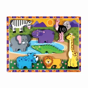 Melissa & Doug Safari Chunky Jigsaw Puzzle