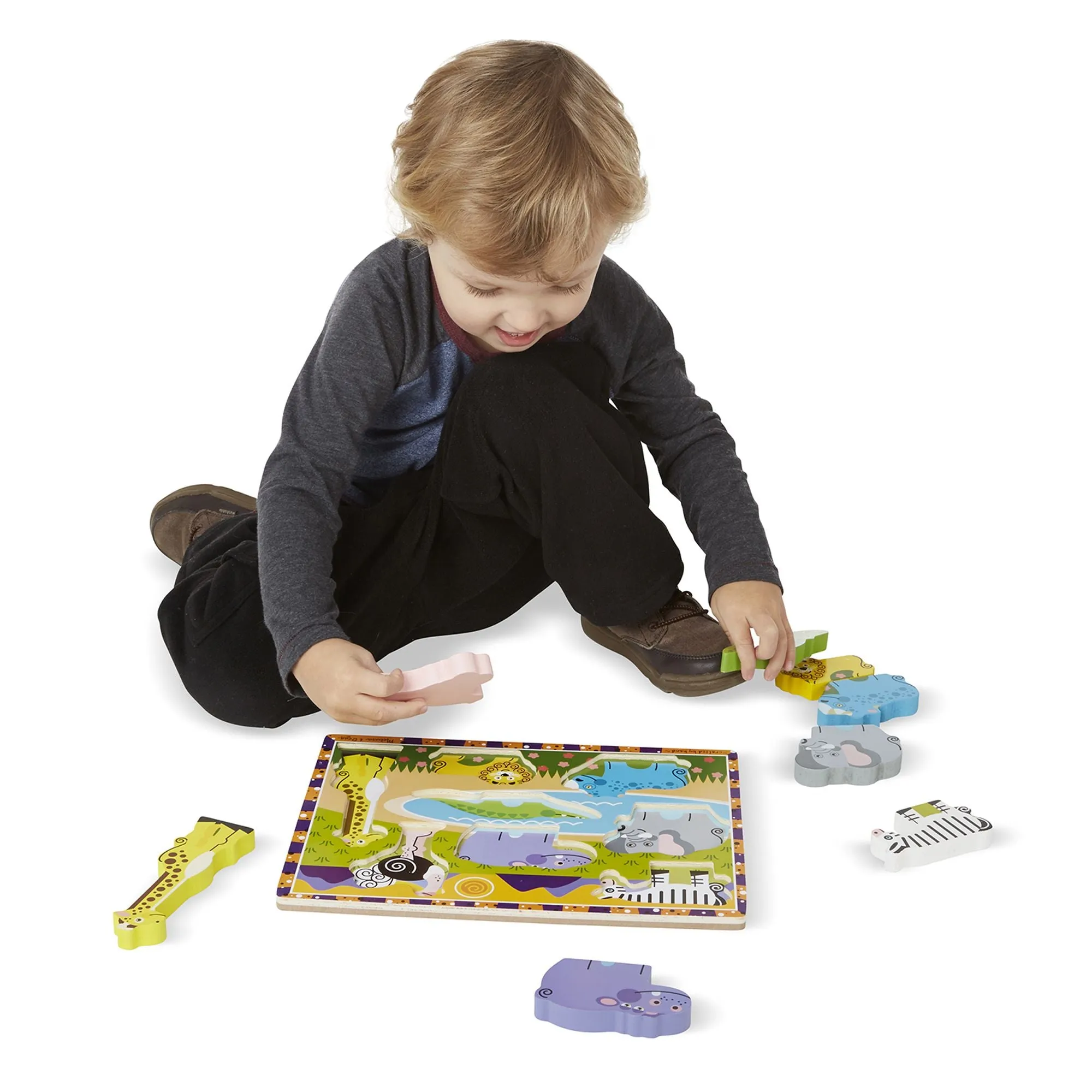 Melissa & Doug Safari Chunky Jigsaw Puzzle