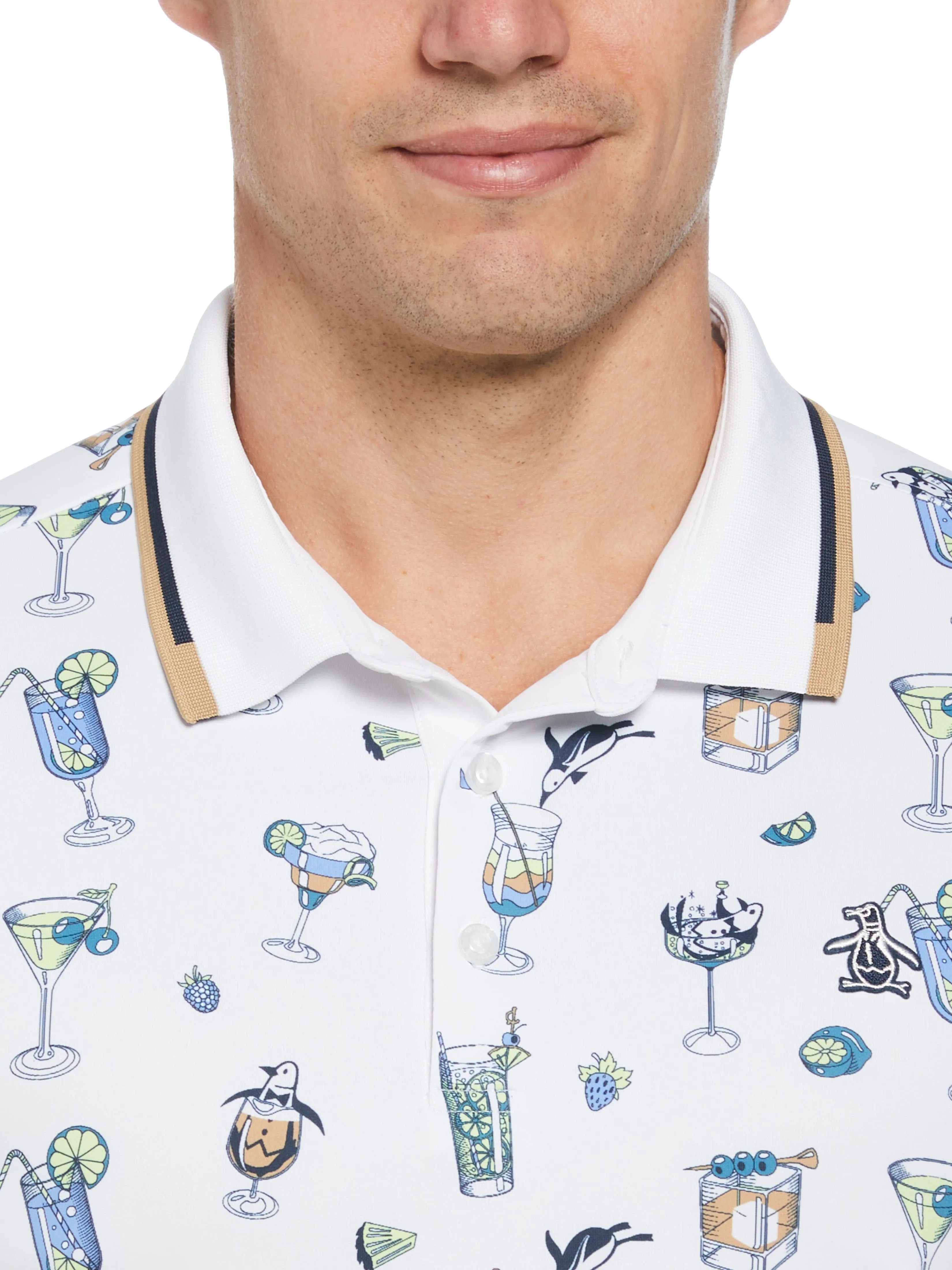 Men's 19th Hole Print Polo
