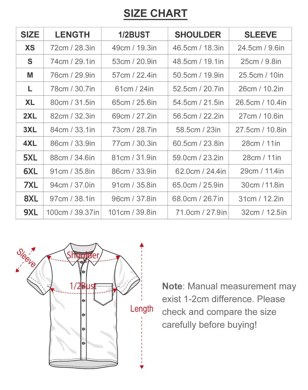 Men's Cartoon Animal Print Button Short Sleeve Shirt
