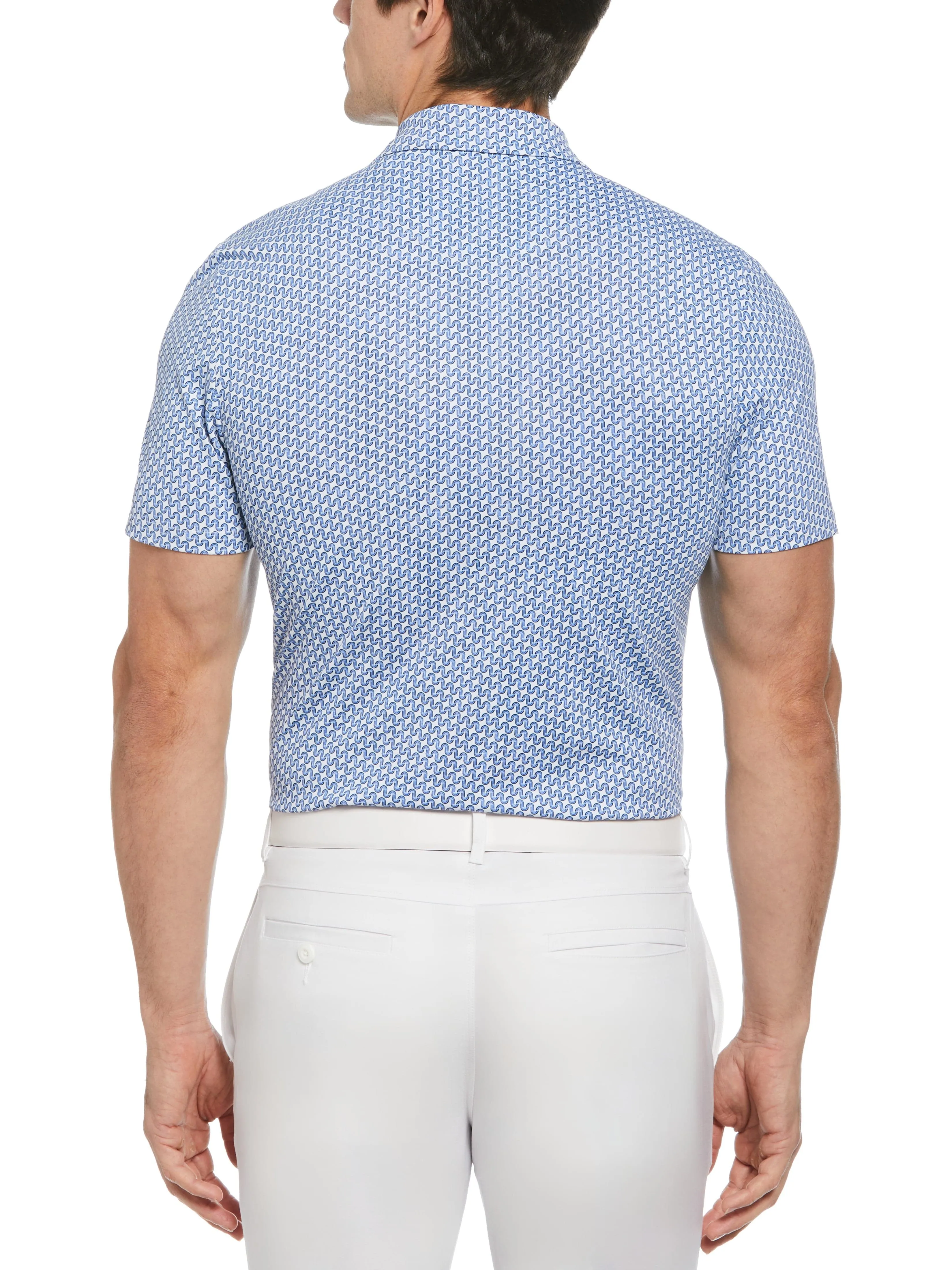 Men's Heritage Geo Print Polo