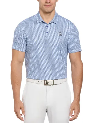 Men's Heritage Geo Print Polo