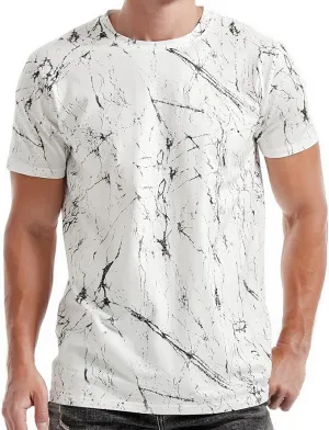 Mens Hipster Hiphop Tees - Fashion Print T-Shirts