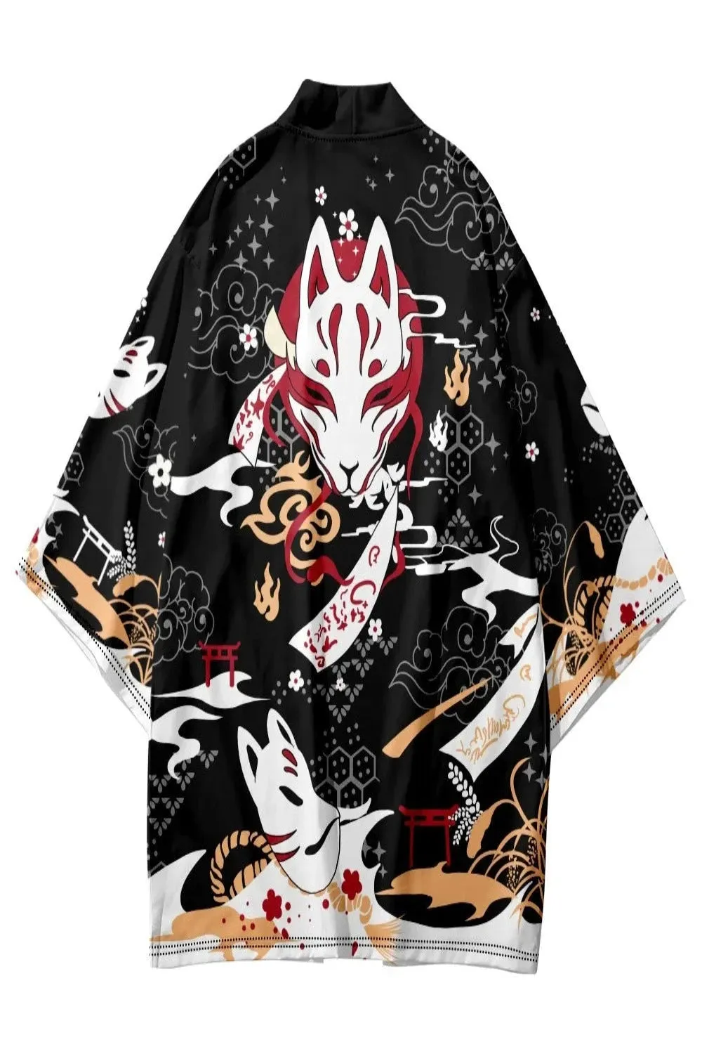 Mens Japanese-Inspired Kimono