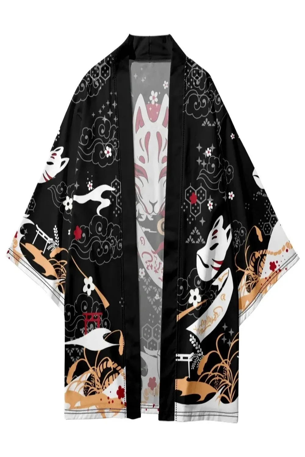 Mens Japanese-Inspired Kimono
