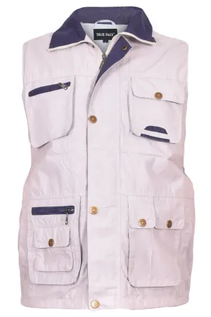 Mens Safari Sleeveless Jacket