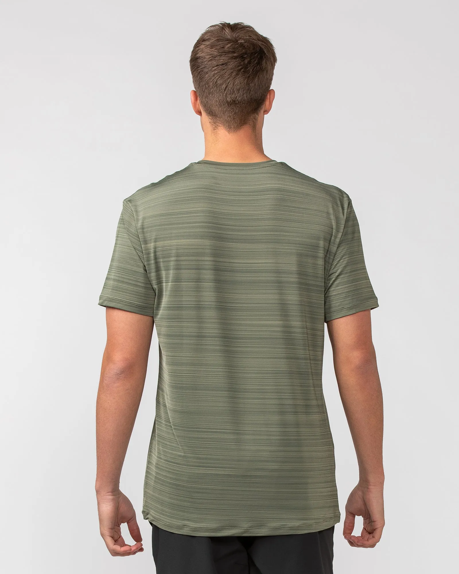 MN Active Running Tee - Dark Khaki