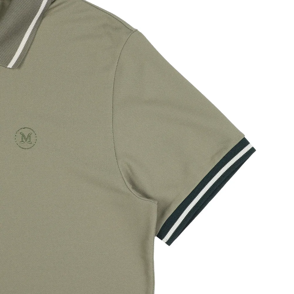 Monday Flow Men's Pique Top - Khaki