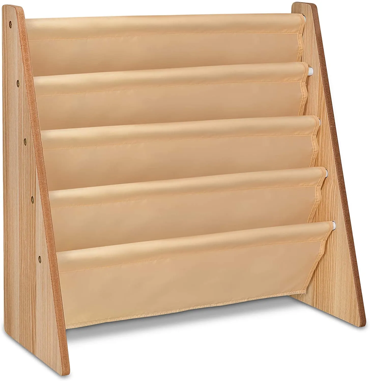 Montessori Sling BookCase | Childrens Bookcase | Kids Bookshelf | Choice of Colours | Washable