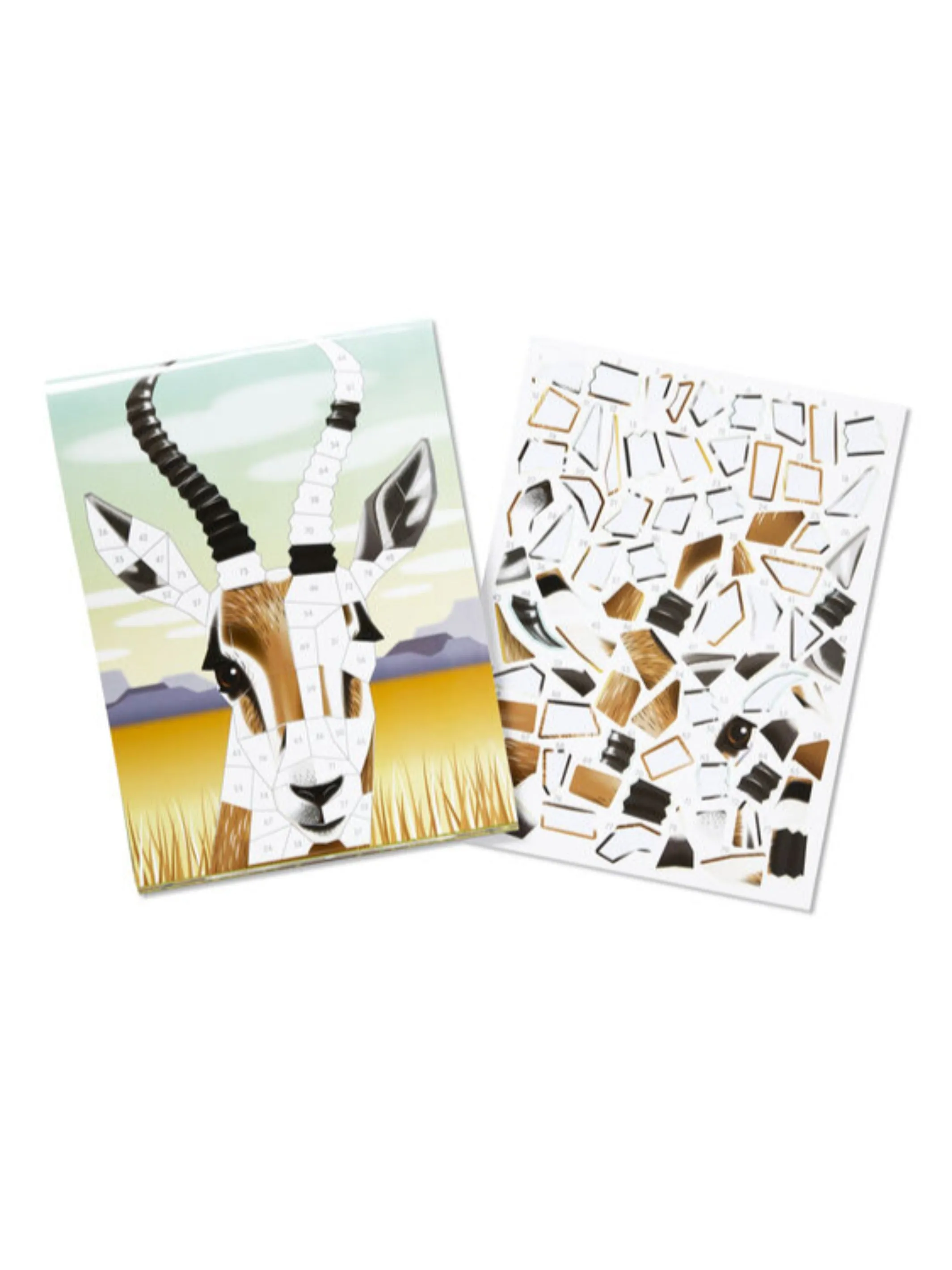 Mosaic Sticker Pad - Safari
