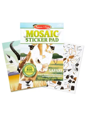 Mosaic Sticker Pad - Safari