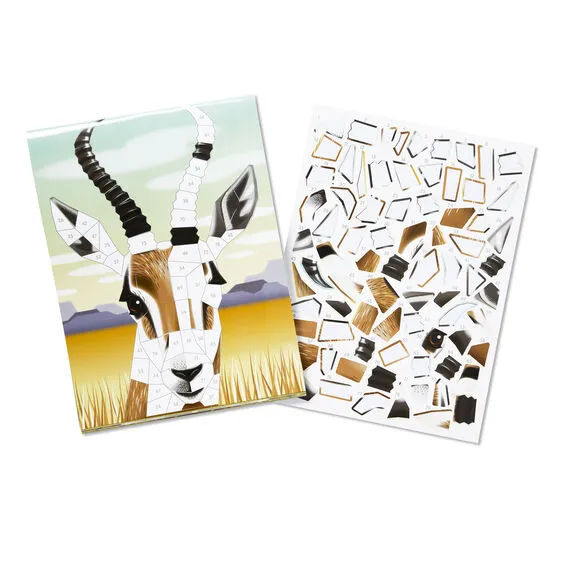 MOSAIC STICKER PAD - SAFARI