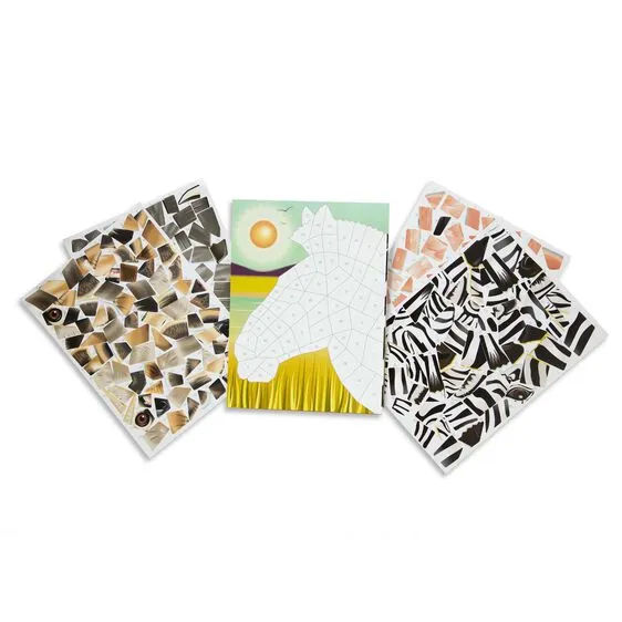 MOSAIC STICKER PAD - SAFARI