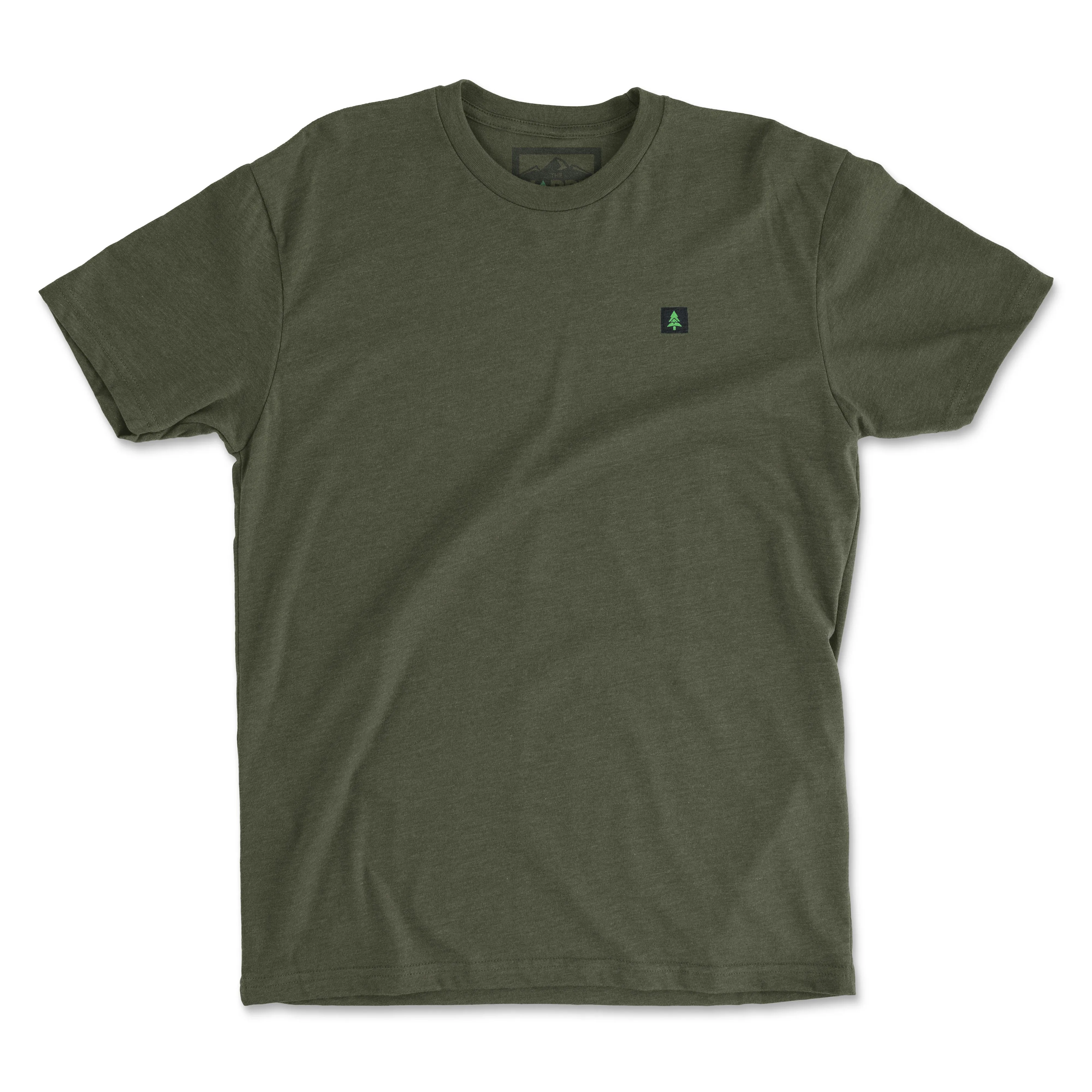Mountain-Tree Label Lightweight Bi-Blend Tee