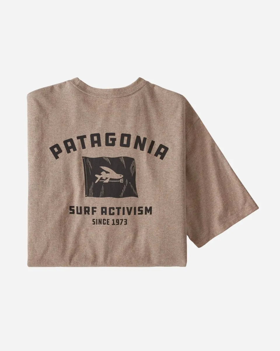 M's Fly The Flag Tee - Shroom Taupe
