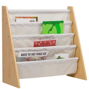 Natural Sling Bookshelf