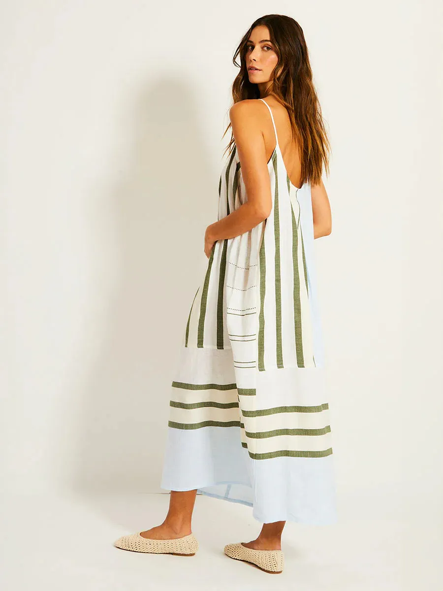 Nia Slip Dress - Entoto Sage