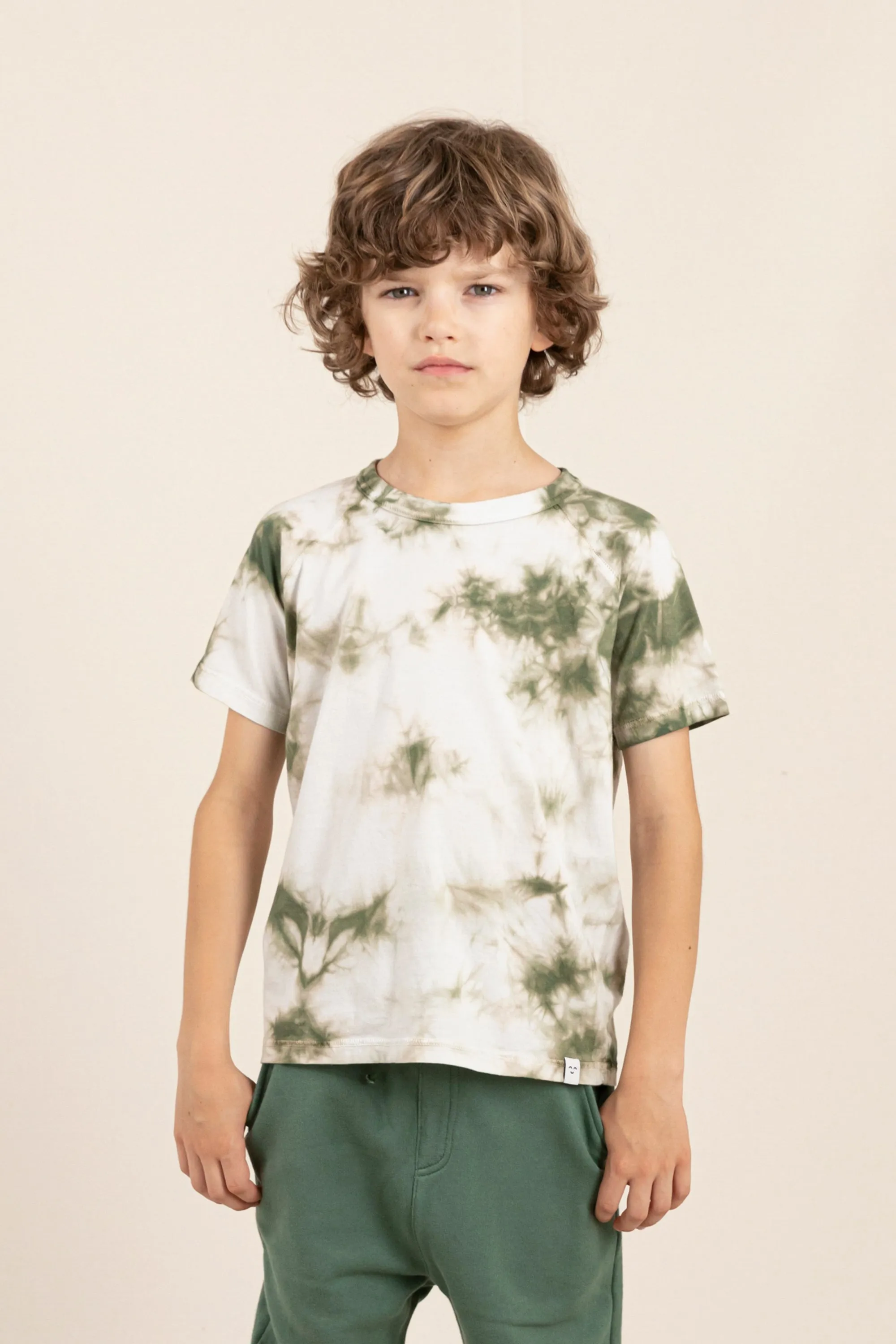 NOLAN Safari Khaki Tie & Dye - T-shirt | Women