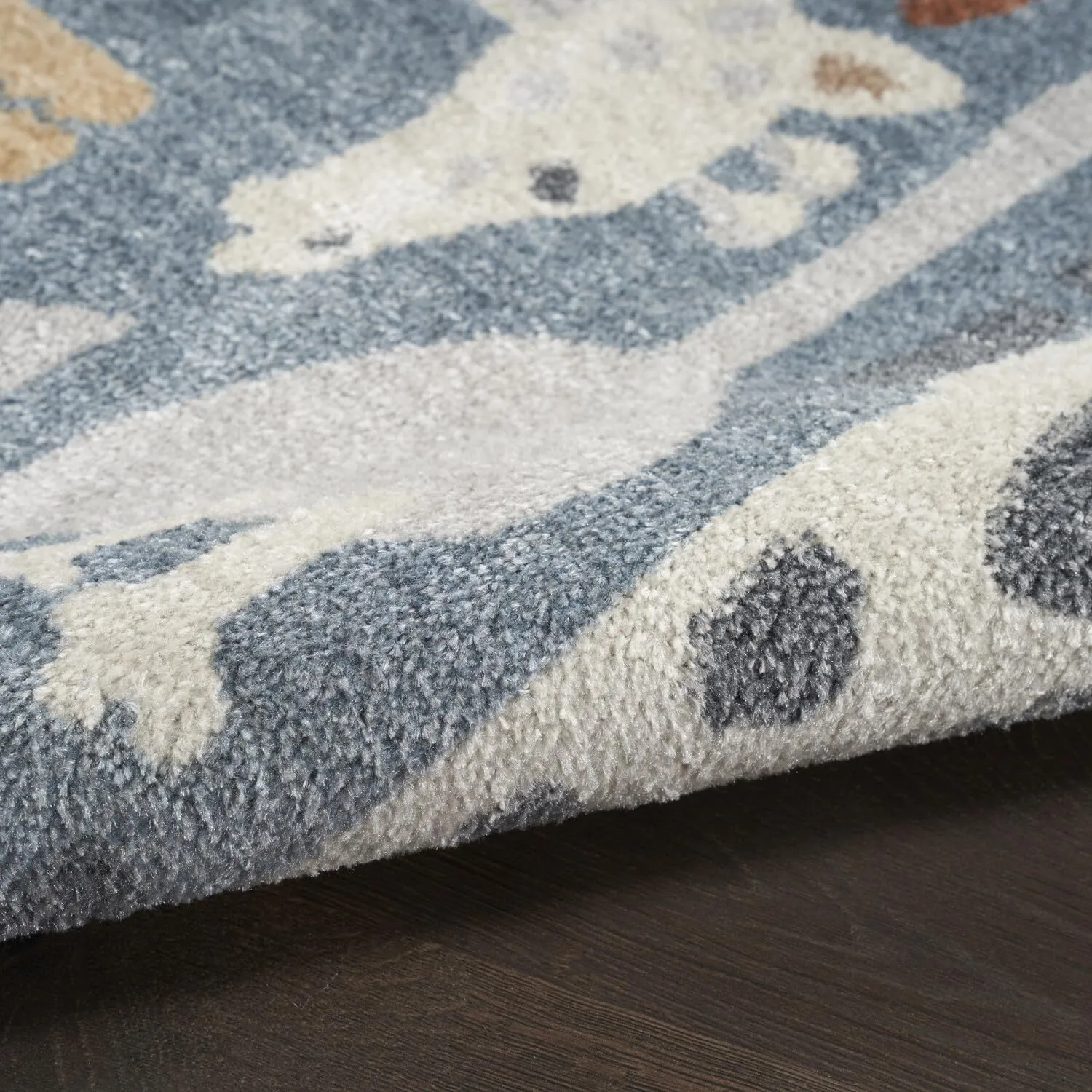 Nourison Astra Machine Washable Animals Kids Area Rug