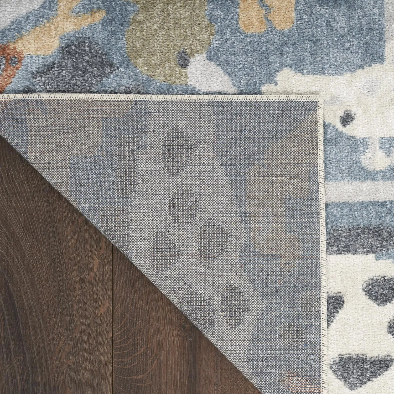 Nourison Astra Machine Washable Animals Kids Area Rug