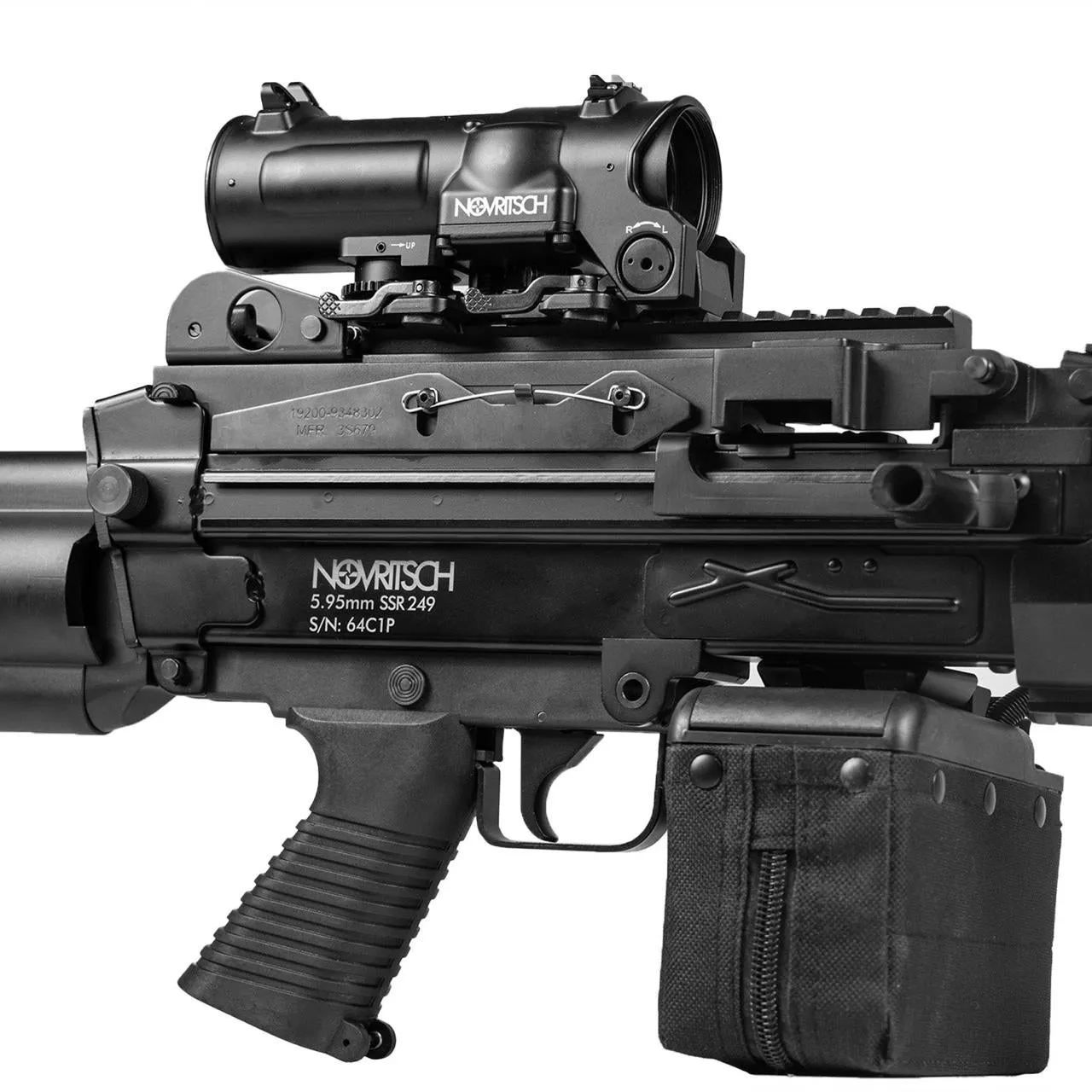 Novritsch SSR249 Light Machine Gun (M249) - Black