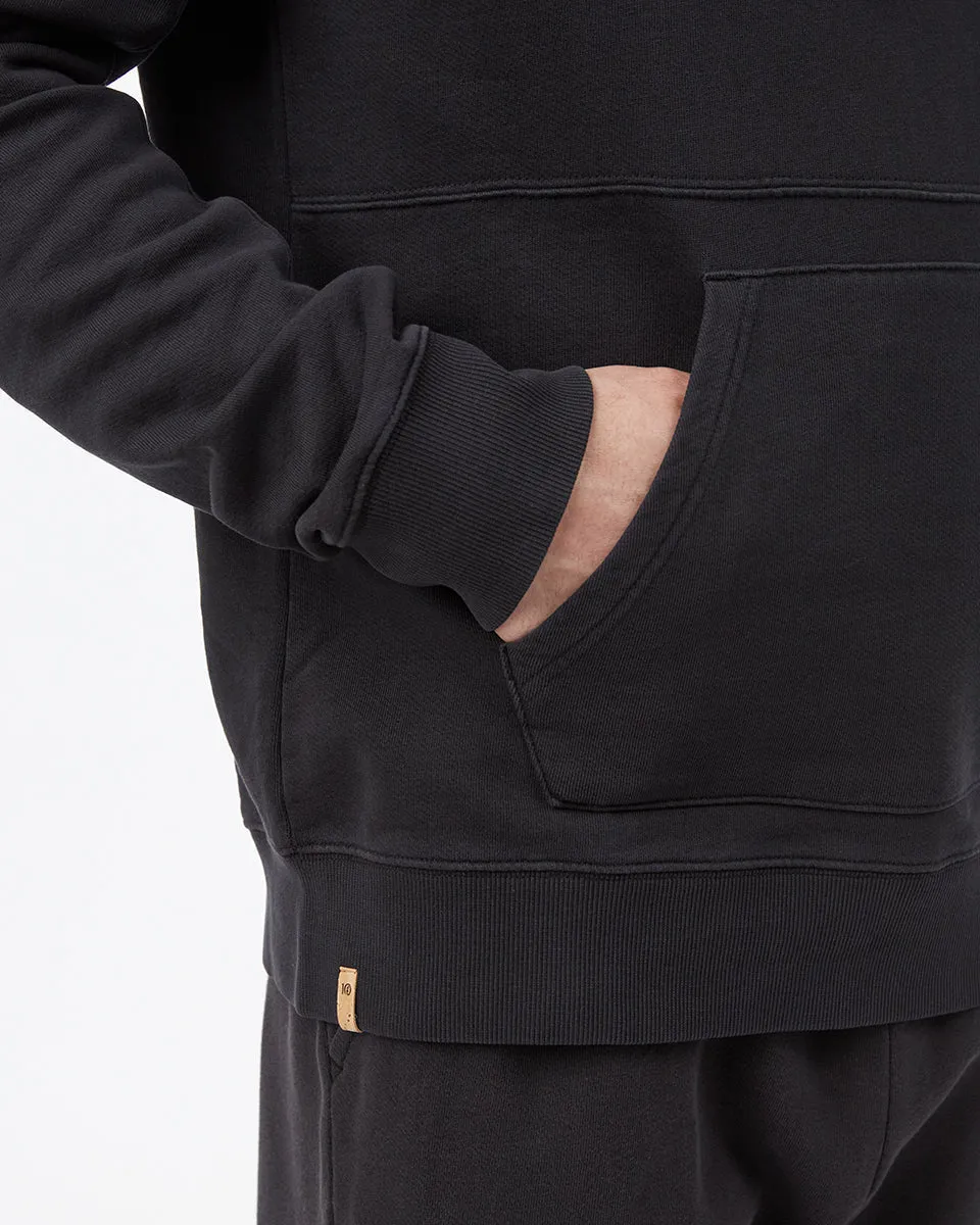 Organic French Terry Seamed Hoodie