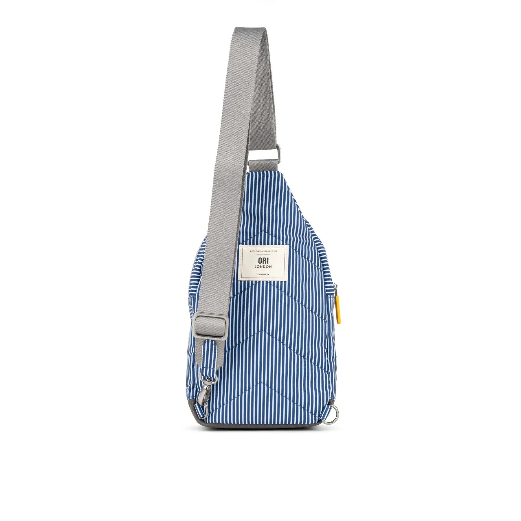 Ori London Willesden B Large Recycled Canvas Sling Bag, Style #WILLBLRC