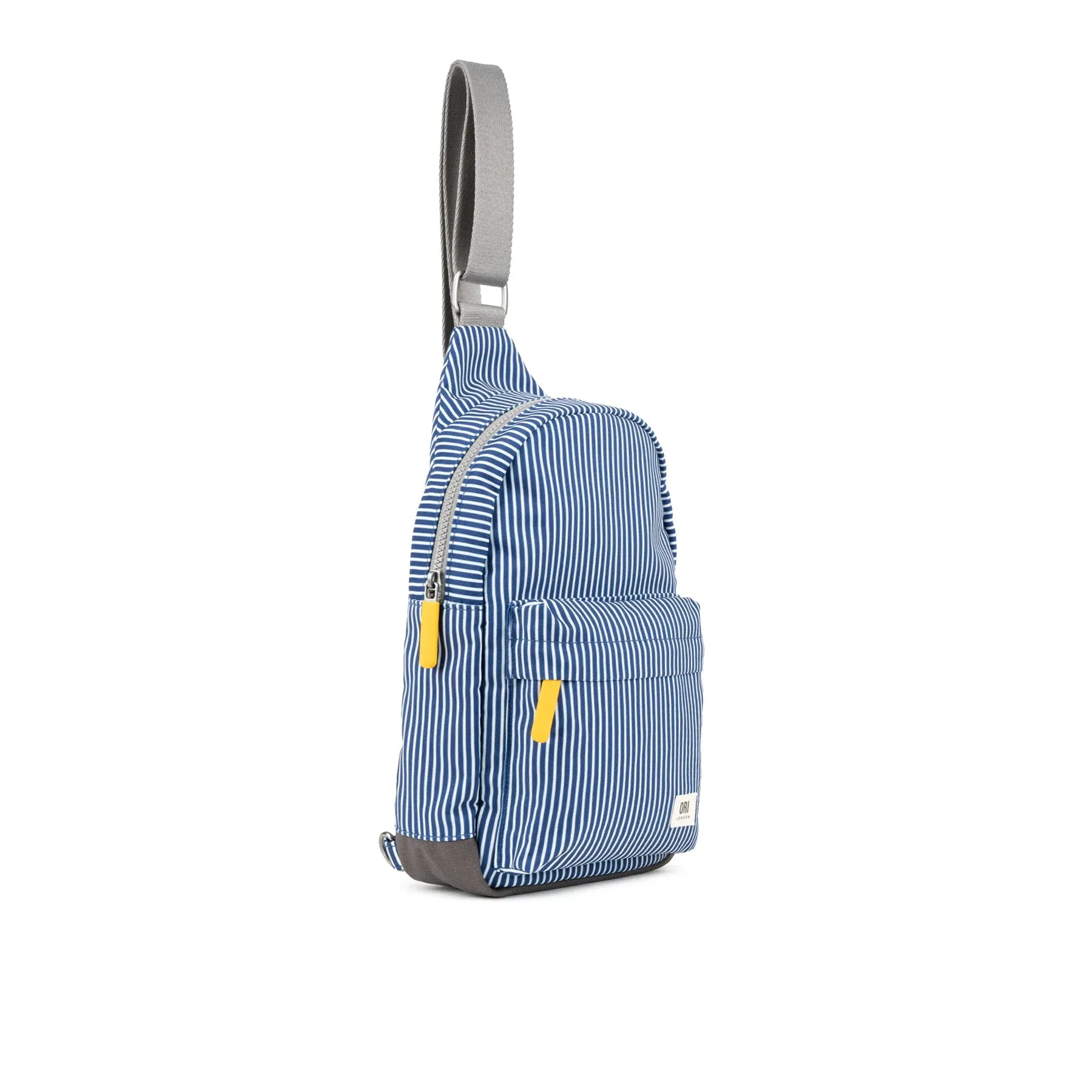Ori London Willesden B Large Recycled Canvas Sling Bag, Style #WILLBLRC