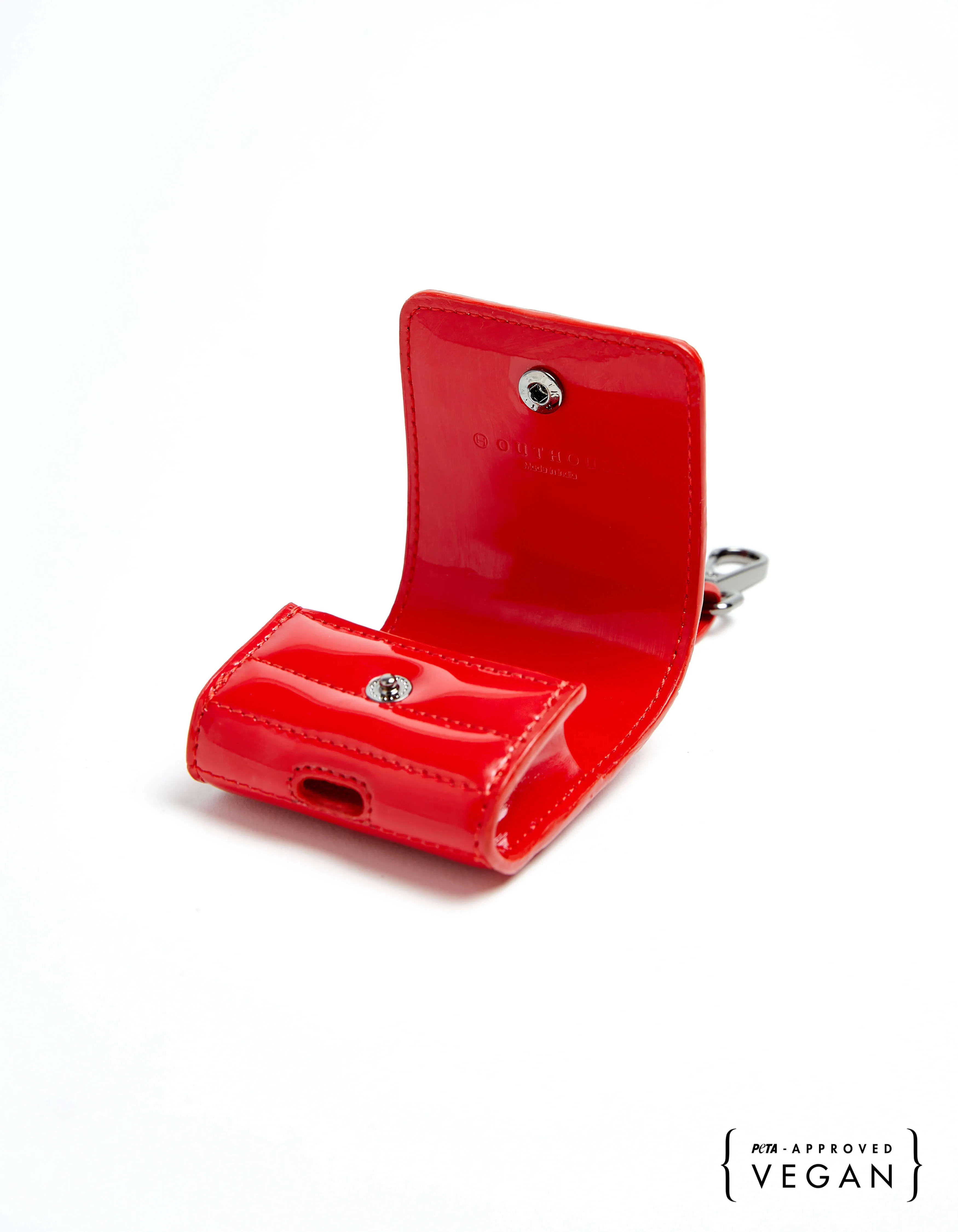 Outhouse   -   OH V Birdy The Oh V Birdy Airpods Case - Scarlet Red