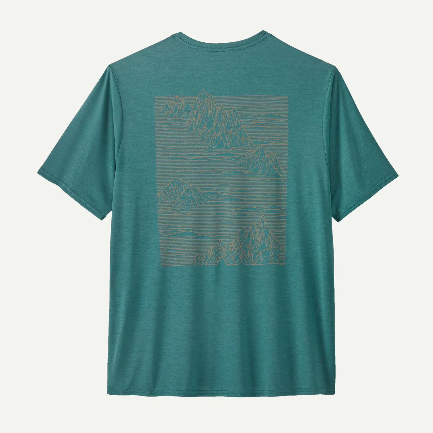 Patagonia Capilene® Cool Daily Graphic Shirt Strataspire: Wetland Blue X-Dye