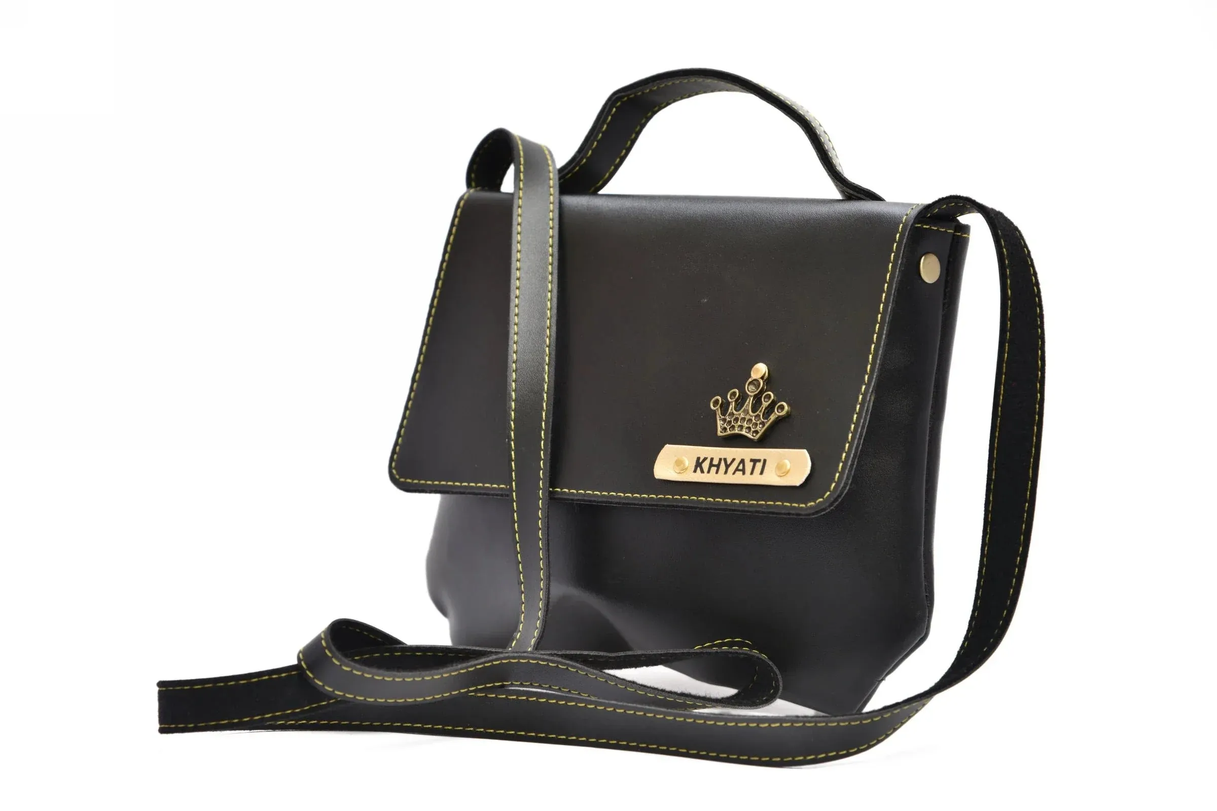 Personalized Sling Bag - Black