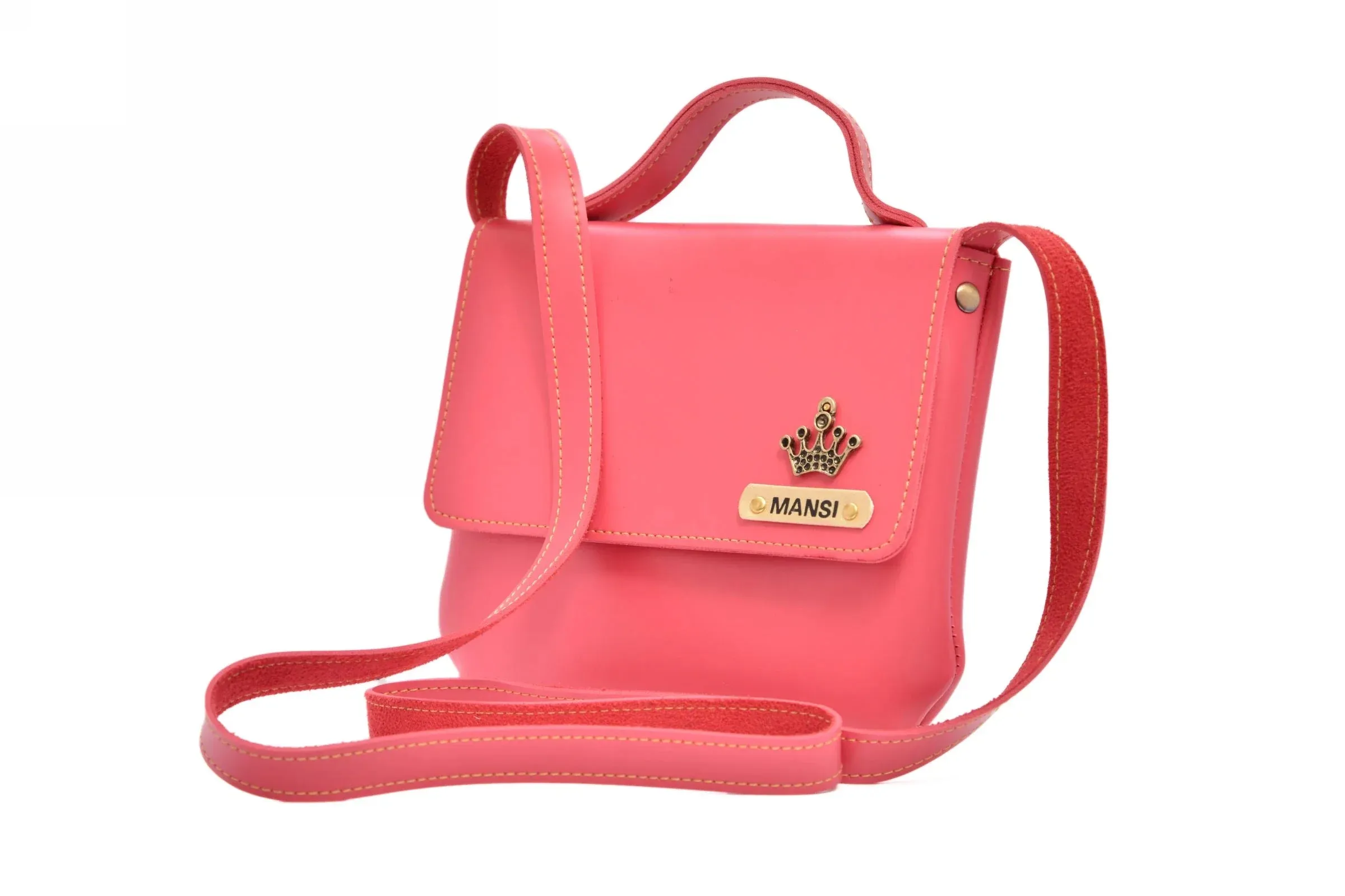 Personalized Sling Bag - Pink