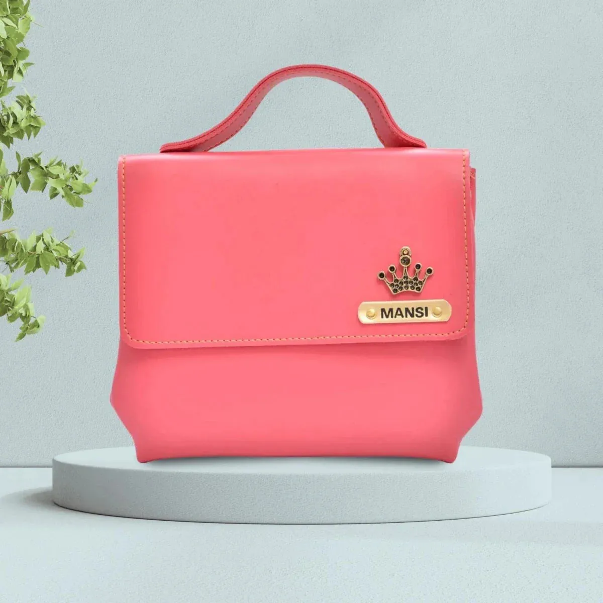 Personalized Sling Bag - Pink