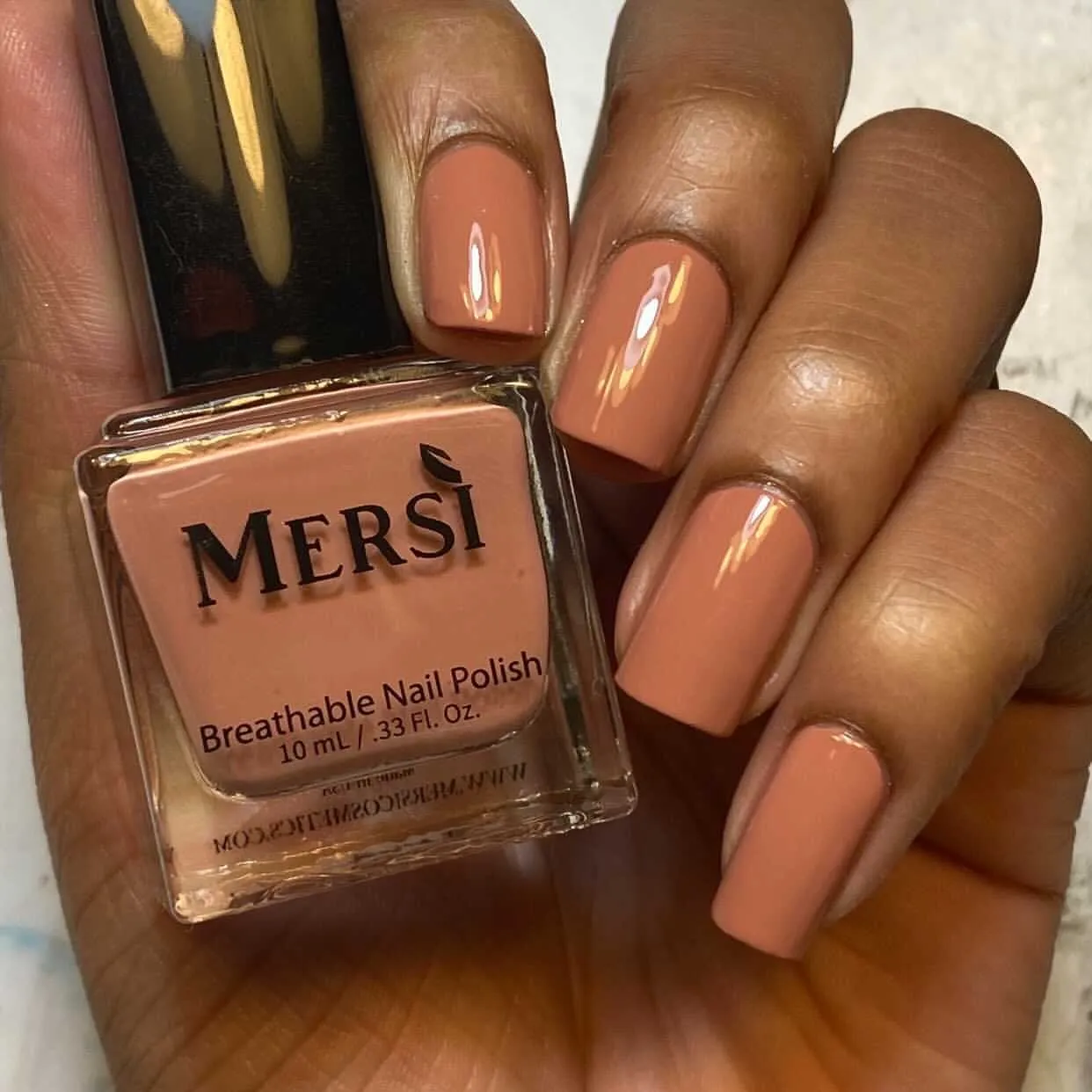 Pink Beach Halal Nail Polish Breathable 10ML