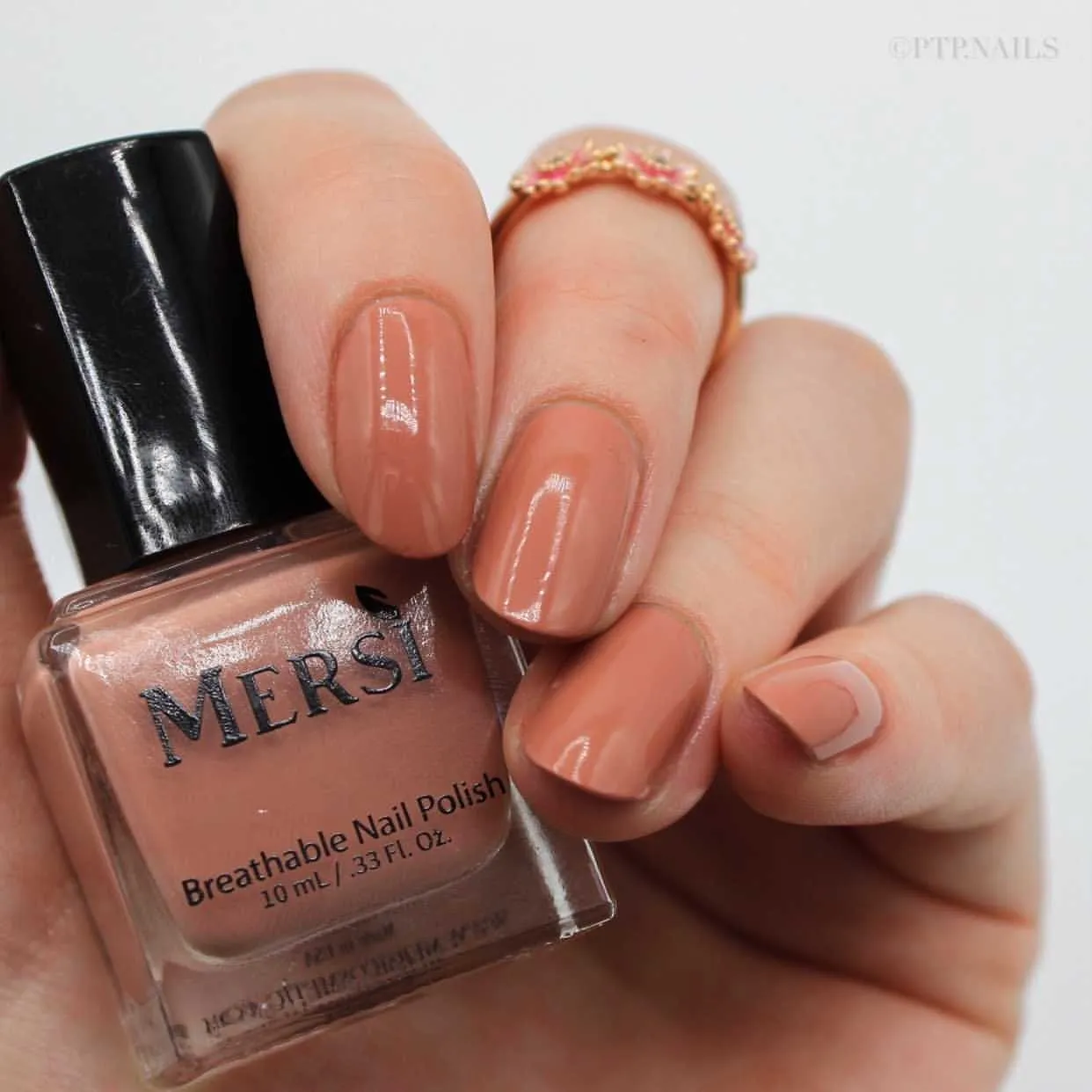Pink Beach Halal Nail Polish Breathable 10ML