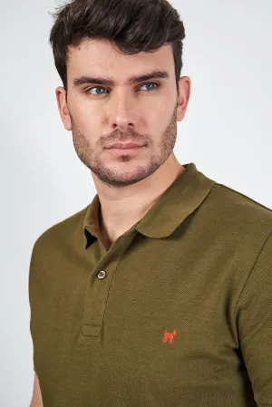 Polo Orgánico Khaki