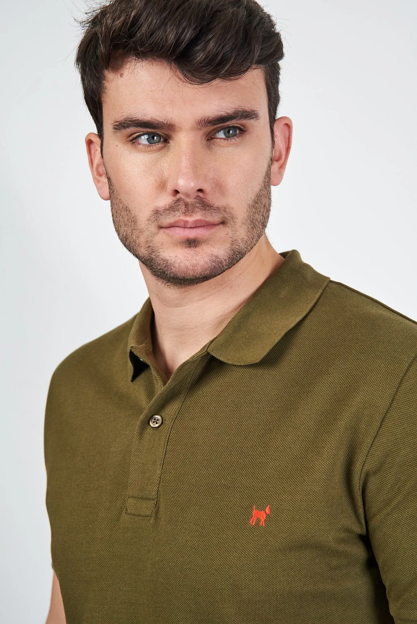 Polo Orgánico Khaki
