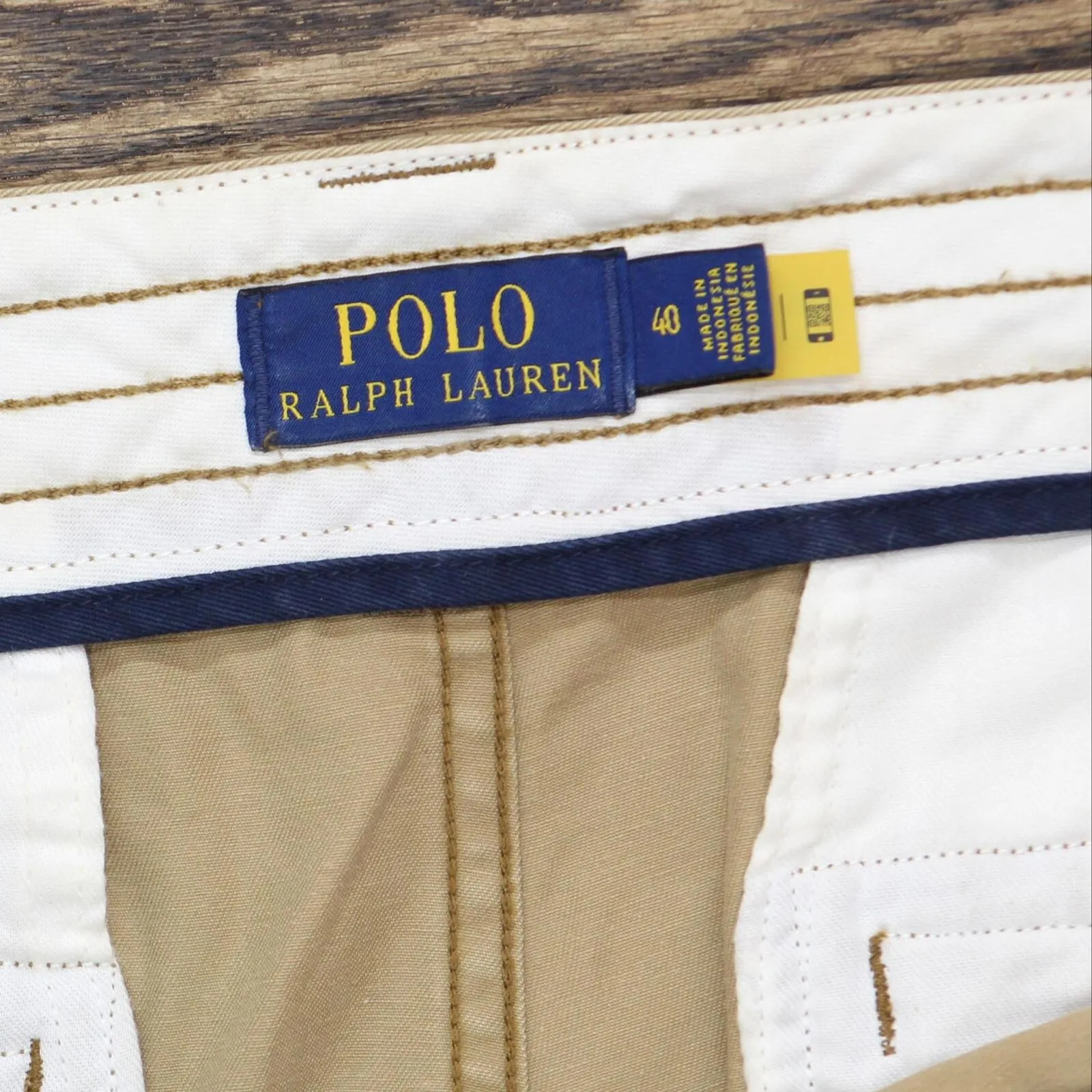 Polo Ralph Lauren Mens Utility Chino Cargo Shorts 16678f8a3e5c03 Khaki Brown 40