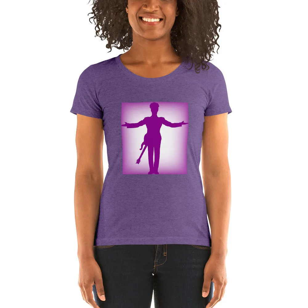 Prince inspired ladies' short sleeve tee